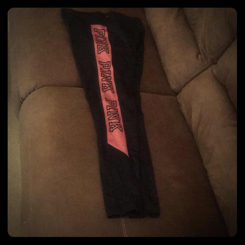 Pink work out leggings